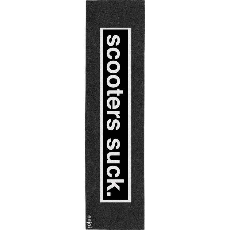 Шкурка для скейтборда ENJOI Scooters Suck Grip Tape Black  2020, фото 1