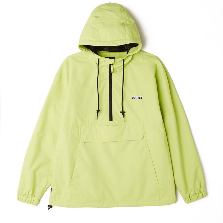 Анорак OBEY Recess Ii Anorak Key Lime 2020, фото 1