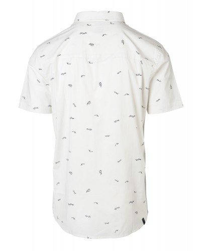 Рубашка к/рукав RIP CURL Busy Surf Day Shirt Optical White, фото 2