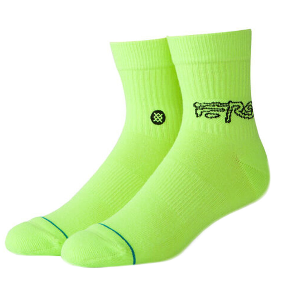 Носки STANCE A$Ap Ferg Qtr Neon Green 2021