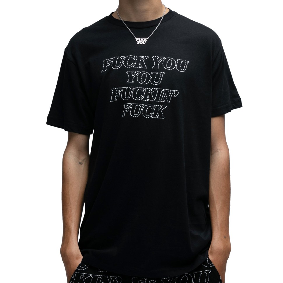 Футболка RIPNDIP Fuck You Tee Black фото 3