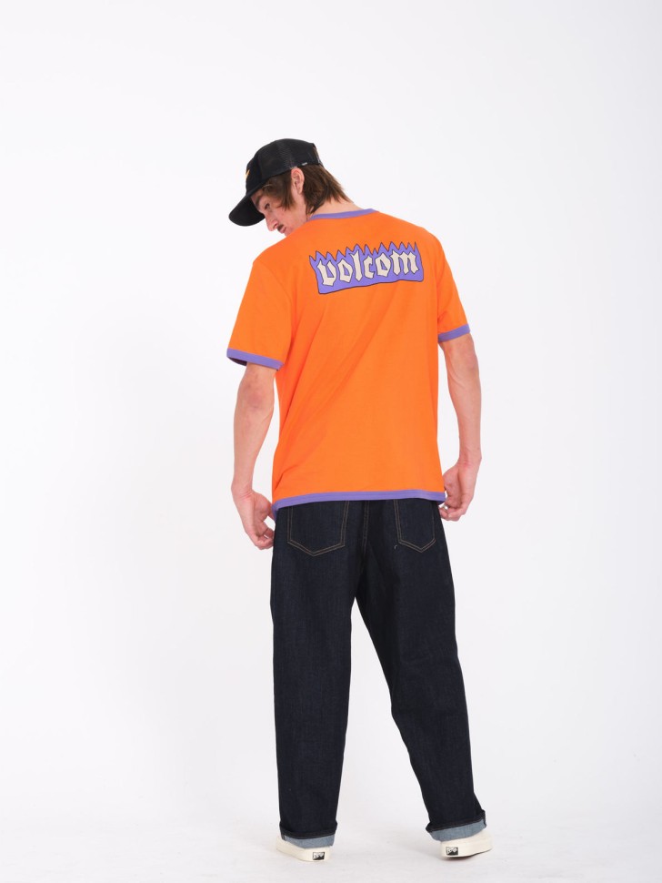 Футболка VOLCOM Fa Nando Von Arb Ringer Sst Carrot фото 4