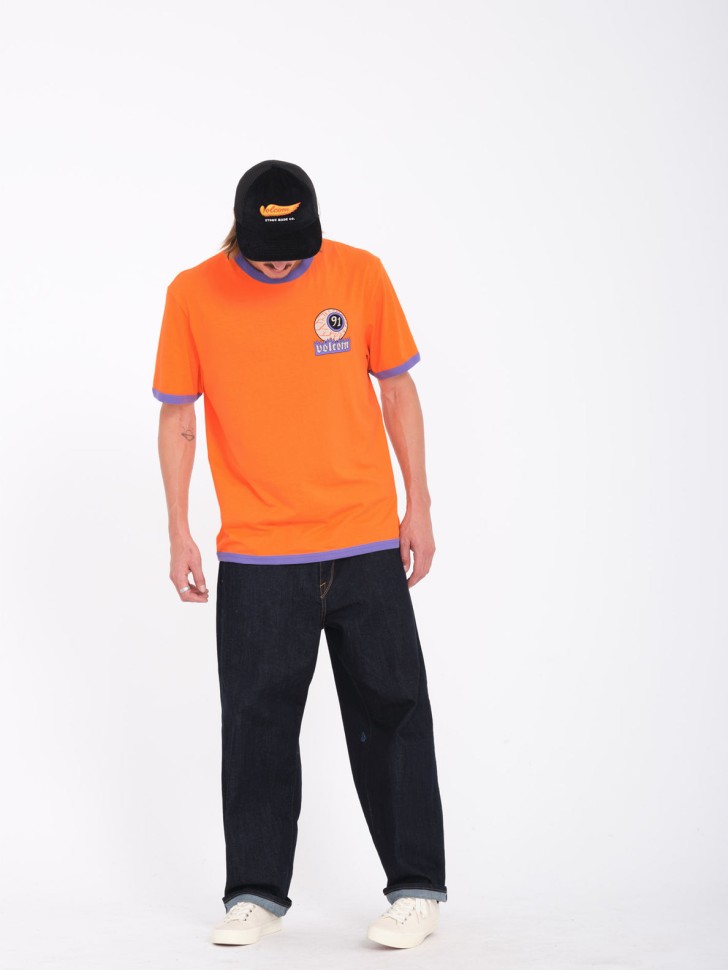 Футболка VOLCOM Fa Nando Von Arb Ringer Sst Carrot фото 3