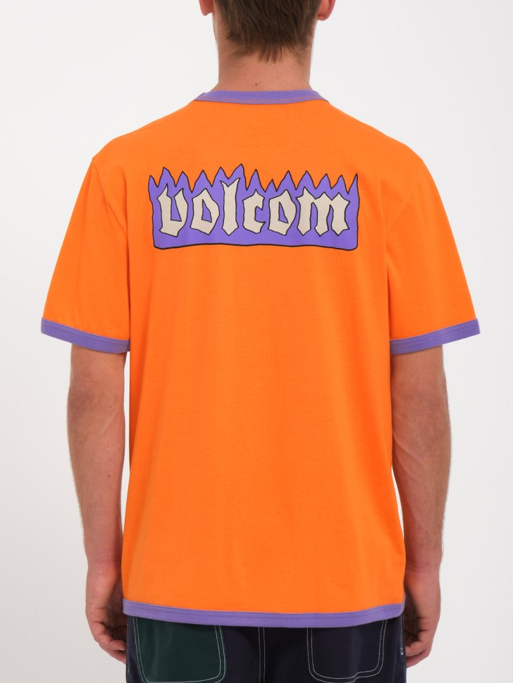 Футболка VOLCOM Fa Nando Von Arb Ringer Sst Carrot фото 2