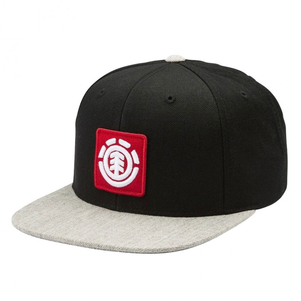 

Кепка ELEMENT United Cap A Black/Grey, Черный, United Cap A