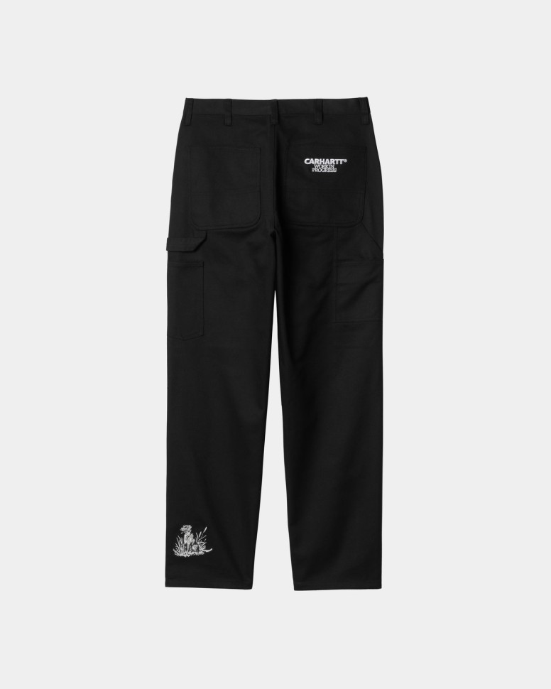 Брюки CARHARTT WIP Ducks Single Knee Pant SS24 Black фото 2