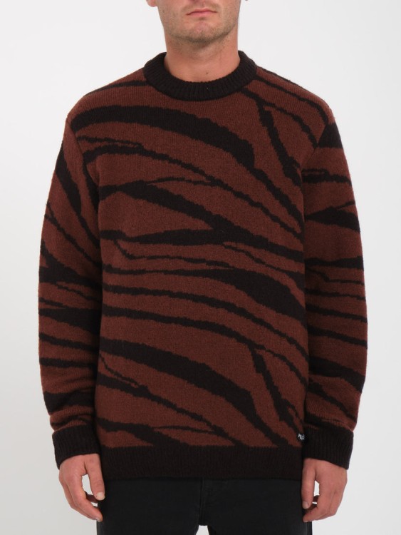 Volcom black sweater cheap