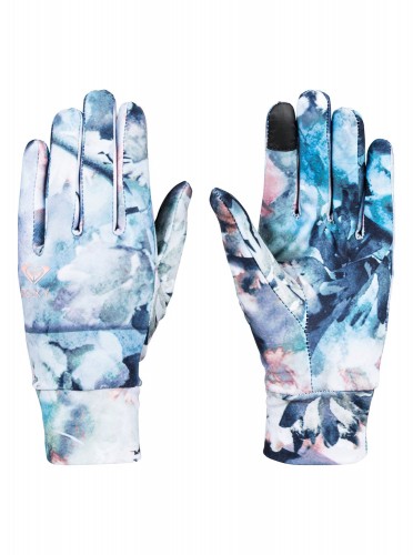 Перчатки для сноуборда женские ROXY Liner Gloves J Bachelor Button Water Of Love, фото 1