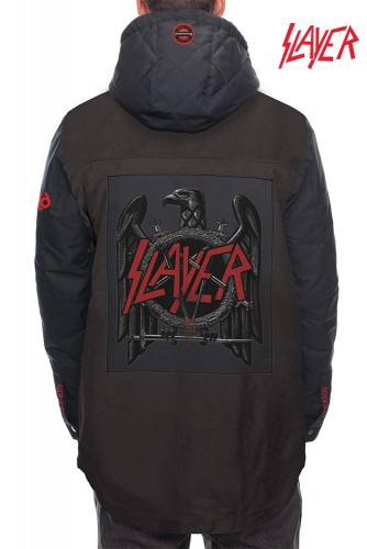 Куртка для сноуборда мужская 686 Mns Slayer Insulated Jacket Black Denim, фото 2