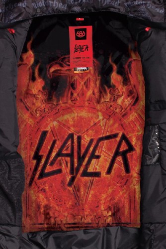 Куртка для сноуборда мужская 686 Mns Slayer Insulated Jacket Black Denim, фото 5