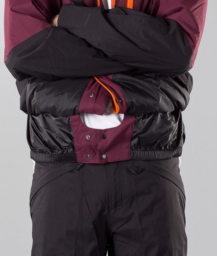 Куртка для сноуборда мужская THE NORTH FACE M Sickline Jacket Fig/TNF Black, фото 5
