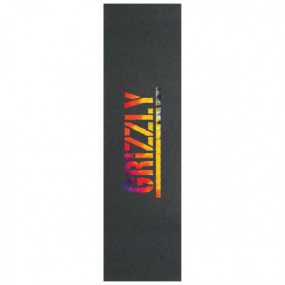 фото Шкурка для скейтборда grizzly acid test stamp grip tie dye 2020
