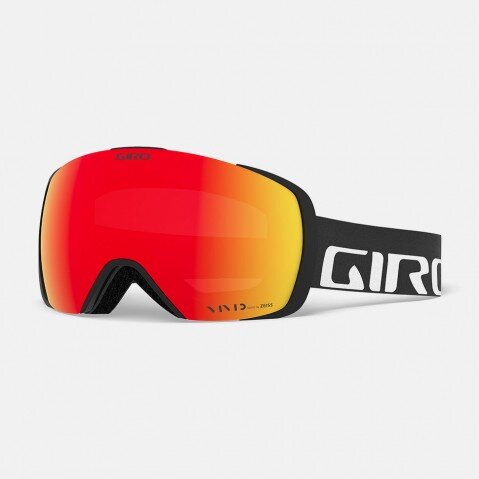 Маска горнолыжная Giro Contact Black Wordmark/Vivid Ember/Vivid Infrared, фото 1