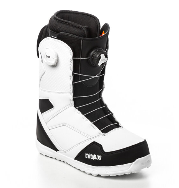 Ботинки для сноуборда мужские THIRTYTWO Stw Double Boa WHITE/BLACK 2021 194691013545, размер 9 - фото 1