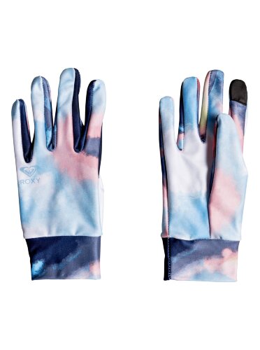 Перчатки для сноуборда женские ROXY Liner Gloves J Coral Cloud Dusk Swirl, фото 3