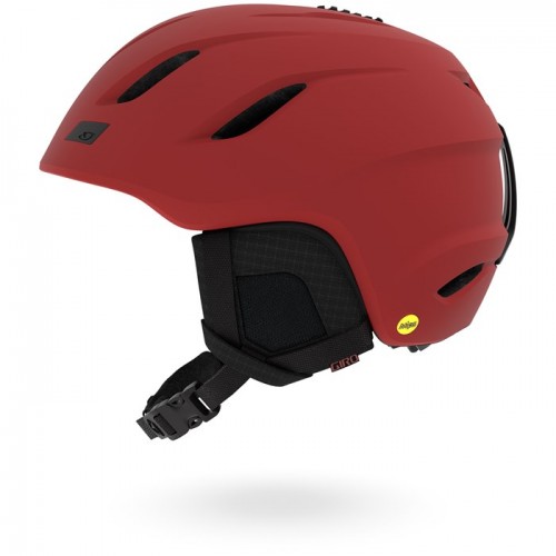 Шлем горнолыжный GIRO Nine Matte Dark Red, фото 1