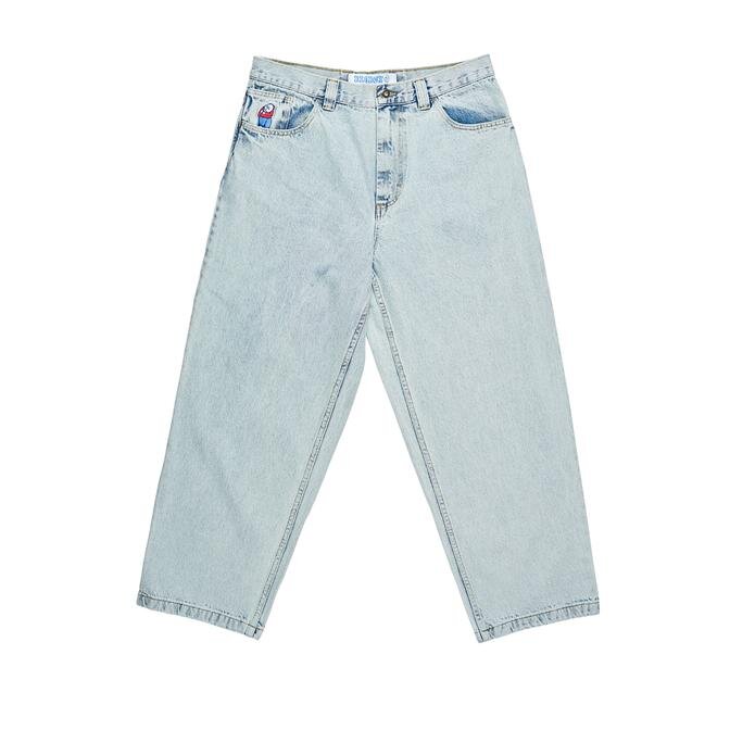 Джинсы POLAR SKATE CO. Big Boy Jeans Light Blue 2021 фото 2