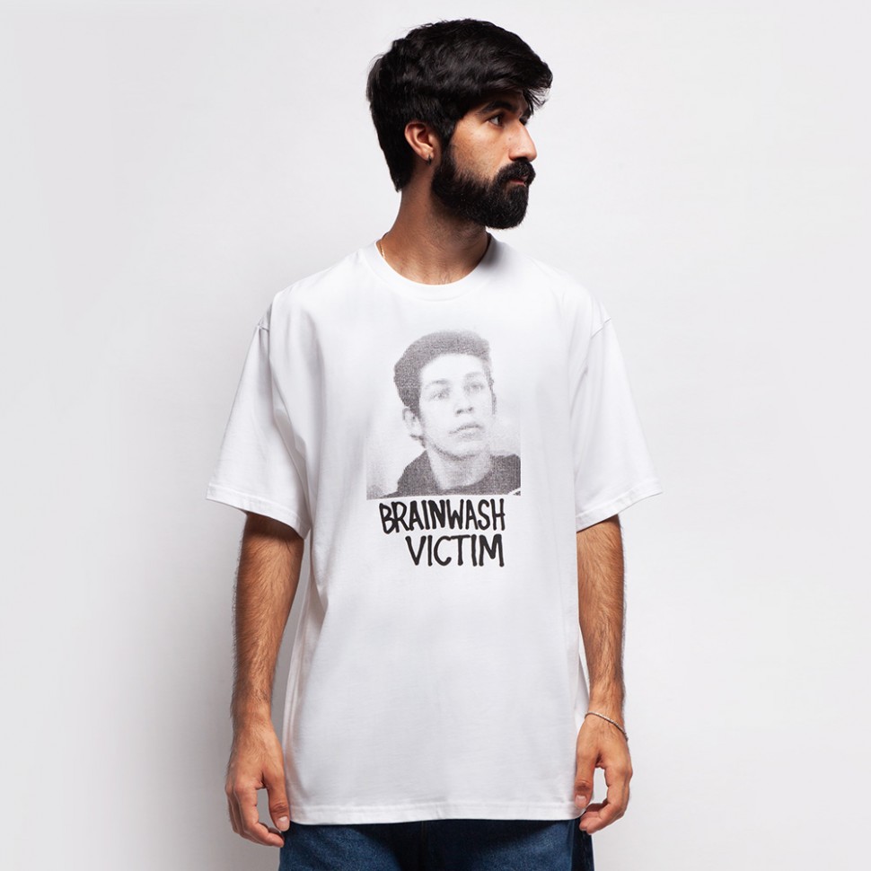 

Футболка ADIDAS Brainwash Tee White 2021