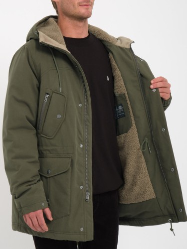 Куртка VOLCOM Starget 5K Parka FW25 Military, фото 3