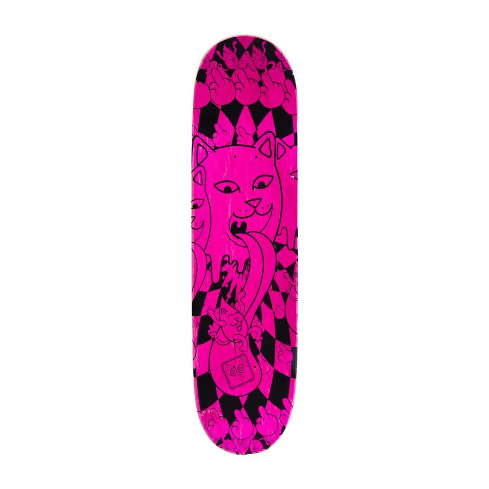 Дека для скейтборда RIPNDIP Micro Nerm Board Pink 8 дюйм 2021 фото 2