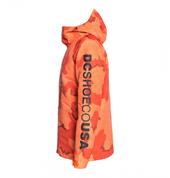 Куртка для сноуборда мужская DC SHOES Ripley Jkt M Red Orange Dcu Camo Men, фото 2