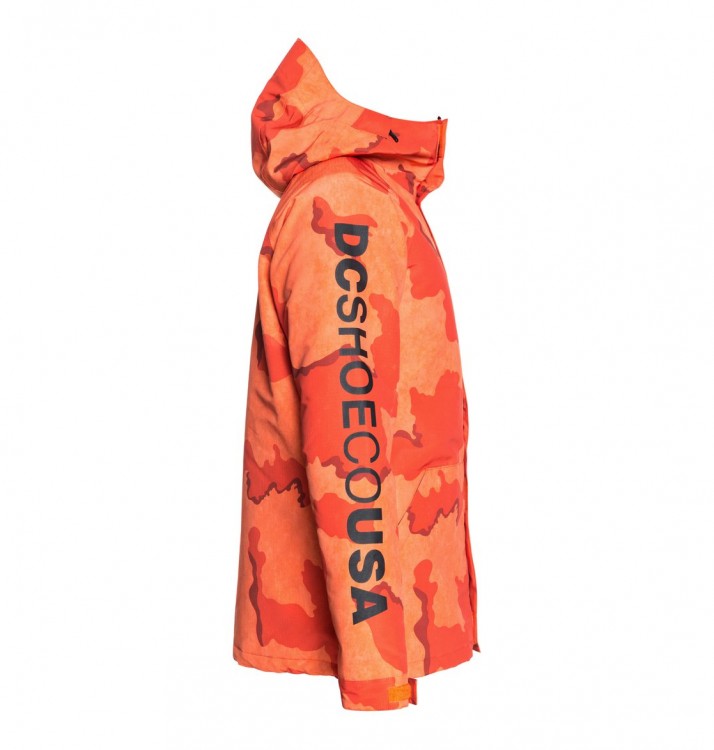 Куртка для сноуборда мужская DC SHOES Ripley Jkt M Red Orange Dcu Camo Men, фото 3