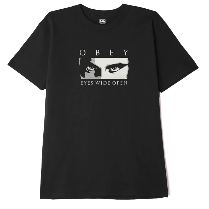 Футболка OBEY Obey Eyes Wide Open Black 2022 193259685316, размер S - фото 2