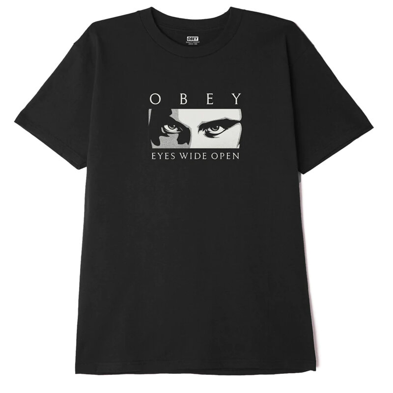 Футболка OBEY Obey Eyes Wide Open Black 2022 фото 2