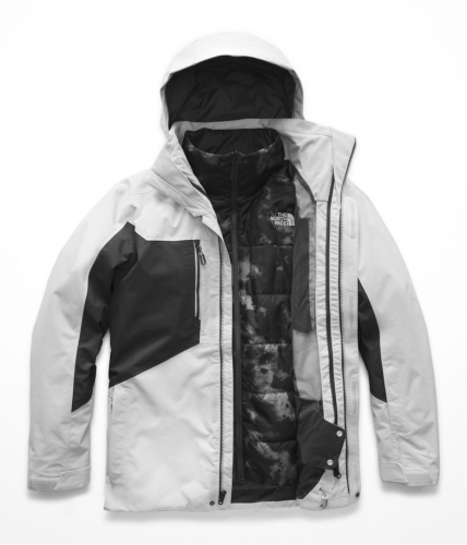Куртка для сноуборда мужская THE NORTH FACE M Clement Triclimate Jacket High Rise Greay/Asphalt Urban, фото 1