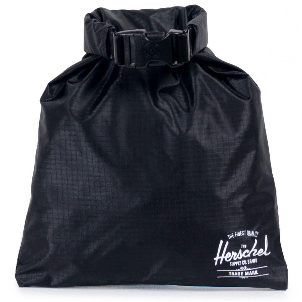 Герметичный мешок для вещей HERSCHEL Dry Bag Black 2020 828432213443, цвет черный