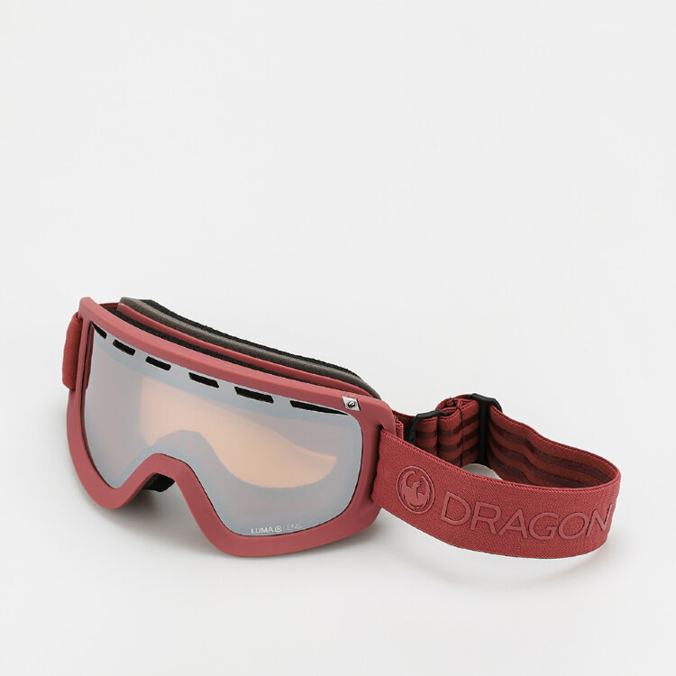 Маска горнолыжная DRAGON D1 Ot Mauve/Ll Silver Ion + Ll Rose 2021, фото 3