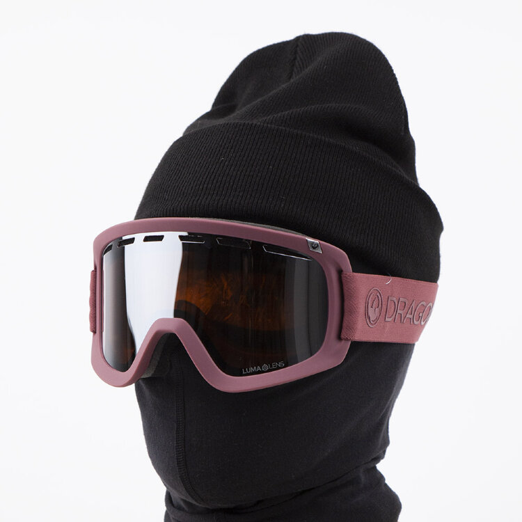 Маска горнолыжная DRAGON D1 Ot Mauve/Ll Silver Ion + Ll Rose 2021, фото 1