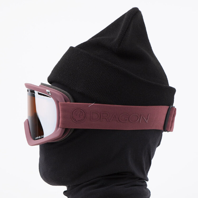 Маска горнолыжная DRAGON D1 Ot Mauve/Ll Silver Ion + Ll Rose 2021, фото 2