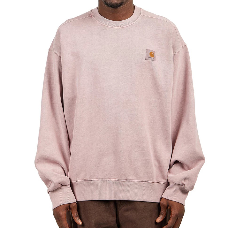 Худи CARHARTT WIP Vista Sweatshirt Glassy Pink (Garment Dyed)