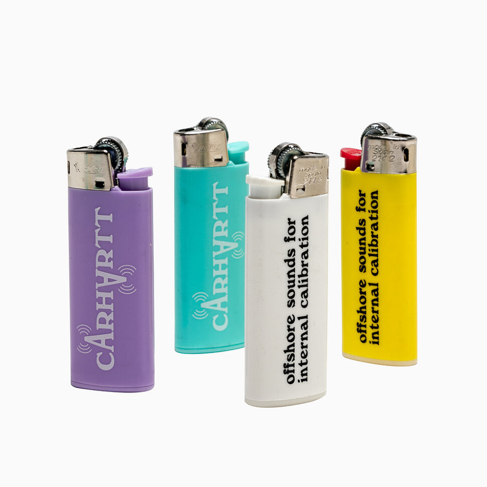 Зажигалка CARHARTT WIP Calibrate Bic Mini Lighter Calibrate 2021