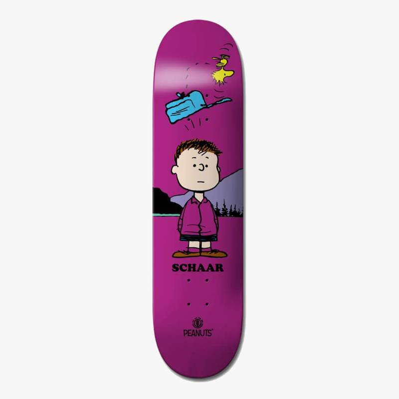 фото Дека для скейтборда element peanuts shermy 8.38" 2021