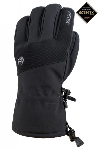 Перчатки для сноуборда мужские 686 Mns Gore-Tex Linear Glove Black, фото 1