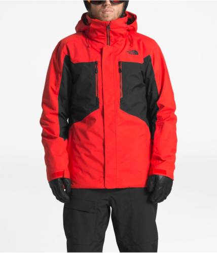 Куртка для сноуборда мужская THE NORTH FACE M Clement Triclimate Jacket Fiery Red/TNF BLACK, фото 2