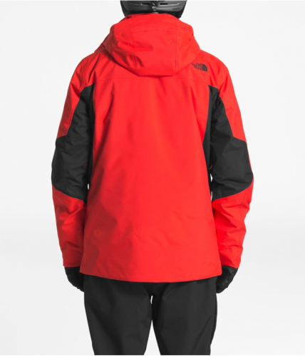 Куртка для сноуборда мужская THE NORTH FACE M Clement Triclimate Jacket Fiery Red/TNF BLACK, фото 3