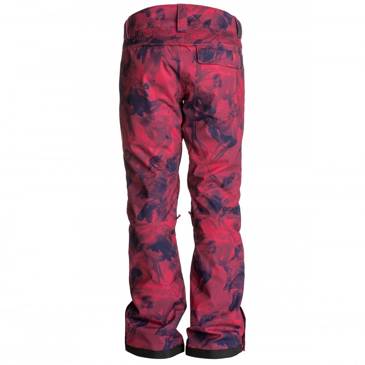 Штаны для сноуборда женские RIP CURL Slinky PTD Pant Red Orchid, фото 2