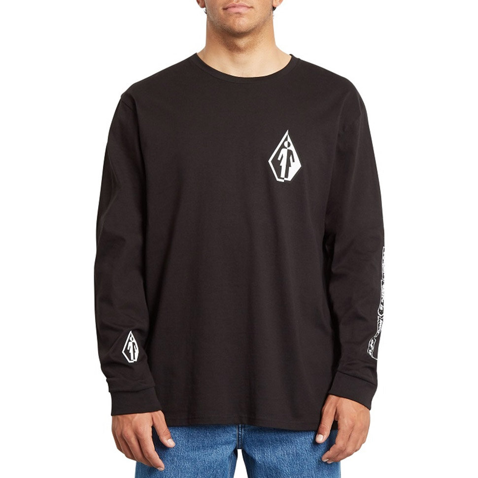 Лонгслив VOLCOM Together There Is More Rlx Ls  Black 2021