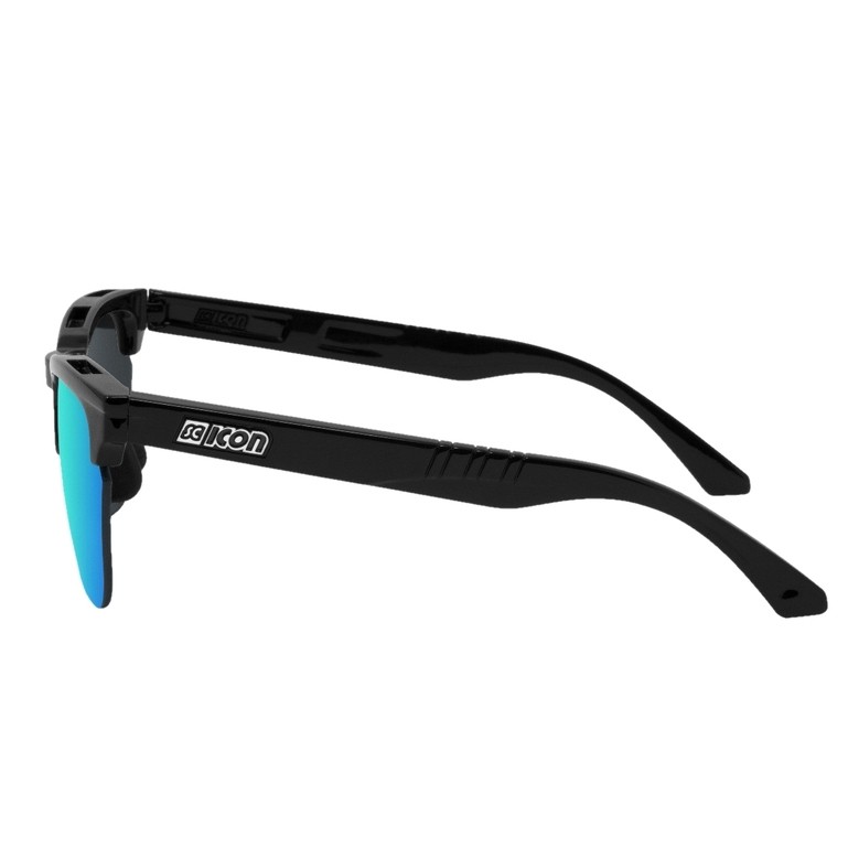 Очки SCICON Gravel Black Gloss/Lens Scnpp Multimirror Blue 2023 фото 2
