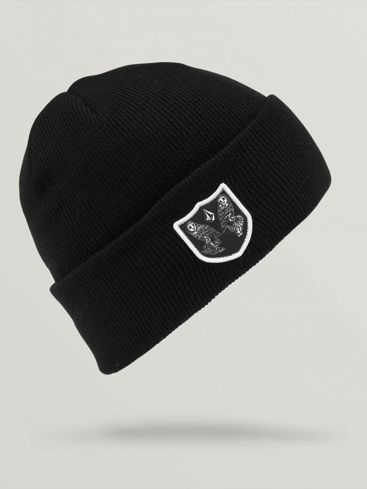 фото Шапка volcom stoned beanie black