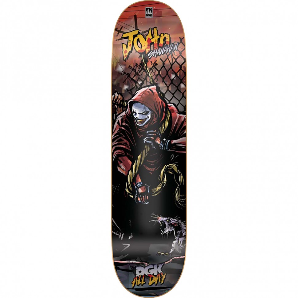 фото Дека для скейтборда dgk apocalypse shanahan deck 8.06 дюйм 2020