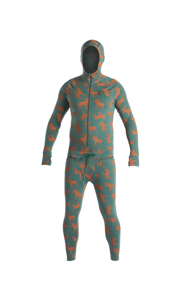 Термокомбинезон мужской AIRBLASTER Classic Ninja Suit OLIVE MOOSE 2021 847678120025, размер L - фото 1