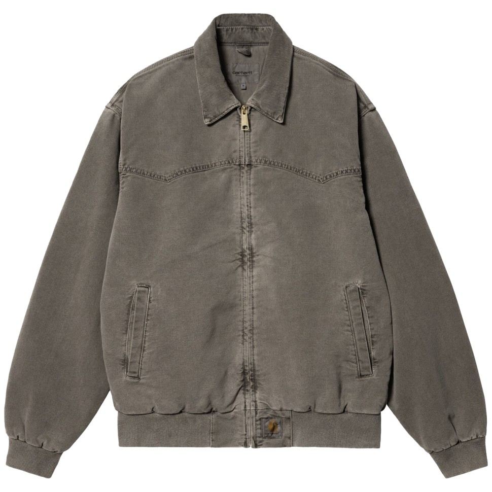 Куртка CARHARTT WIP Og Santa Fe Jacket Black/Black (Faded) 2023 4064958484936, размер S - фото 1