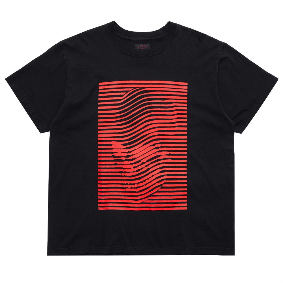 Футболка DISORDER SKATEBOARDS Skull Lines Ss Tee Vintage Black