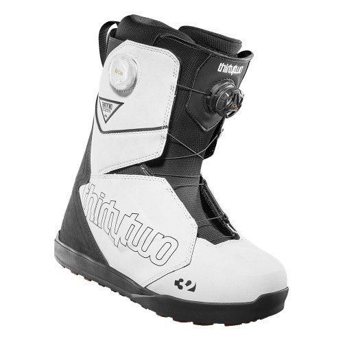 Ботинки для сноуборда мужские THIRTYTWO Lashed Double Boa FW25 White/Black, фото 1