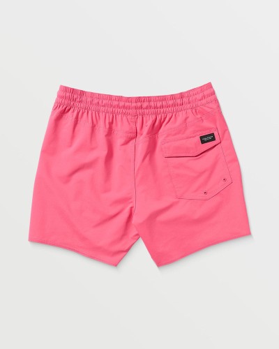 Шорты VOLCOM Lido Solid Trunk 16 SS25 Neon Pink, фото 2