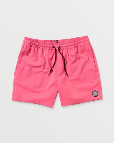 Шорты VOLCOM Lido Solid Trunk 16 SS25 Neon Pink, фото 1